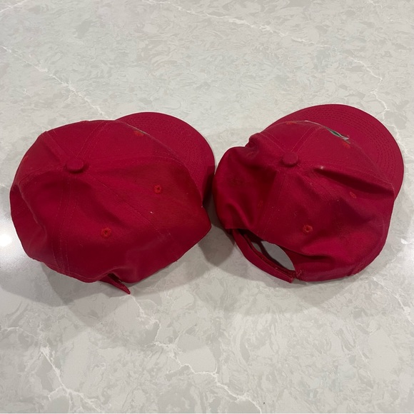 Red Baseball hat - Picture 3 of 6